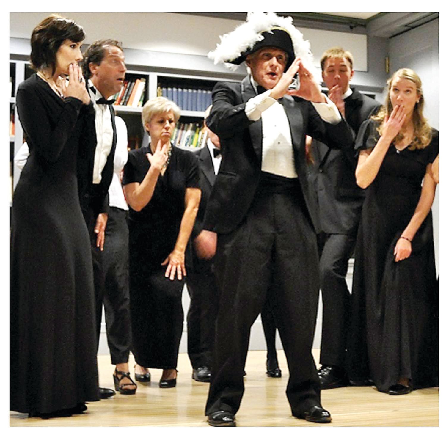 Members of the Bucks County Gilbert and Sullivan Society will perform music from Broadway and Gilbert & Sullivan and serve desserts in their Autumn Cabaret.