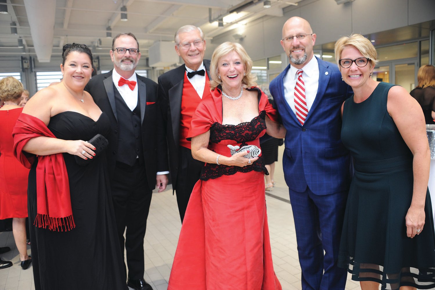 Jennifer and Stephen Eckfield, Ron Unterberger and Dr. Vail Garvin, and Zane and Amy Moore. Photograph by Debby High
