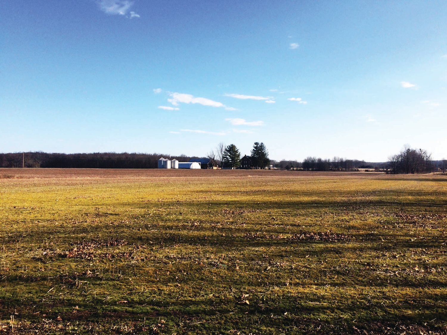 The 114-acre Bonk Farm.