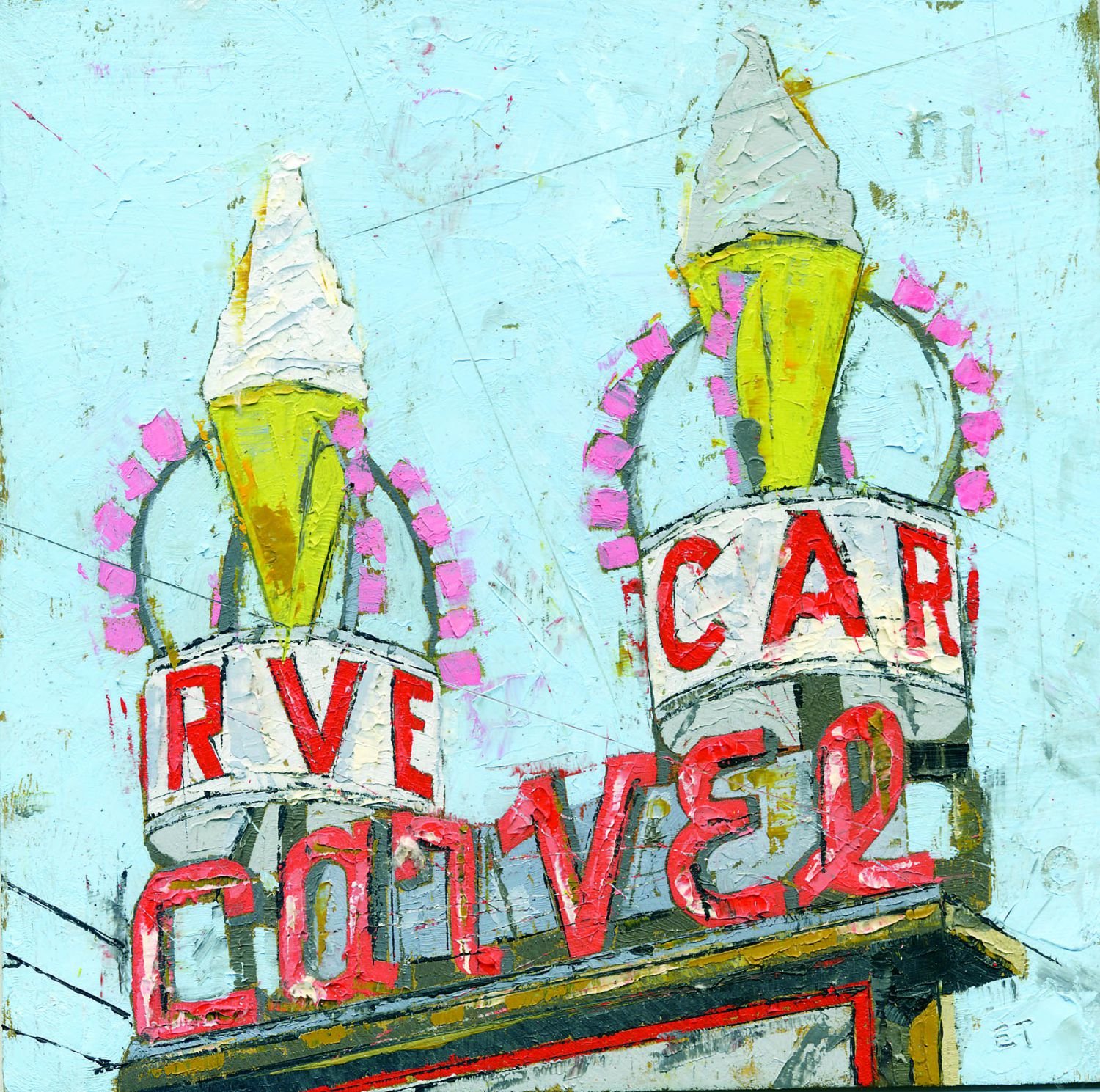 “Carvel Hackensack” is by Emily Thompson.