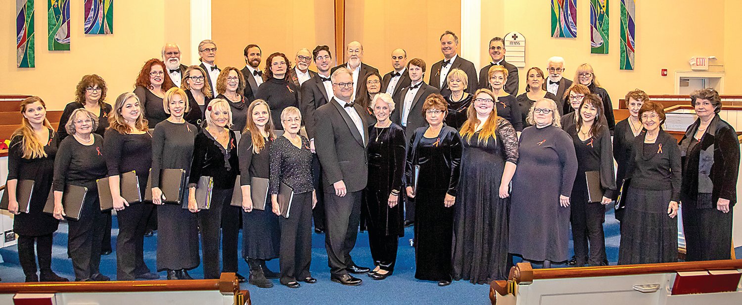 Voices Chorale NJ will perform “Shakespeare in Love,” a concert of Shakespeare’s works set to music.