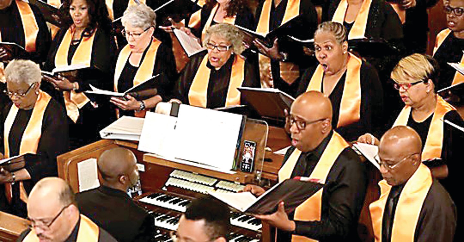 The Philadelphia Community Mass Choir will perform as part of the Bucks County Choral Society’s final program of the season.