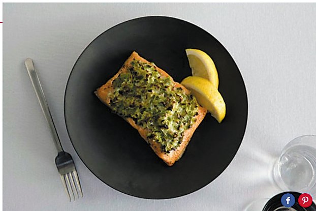 Cook like a gourmet chef when you make this Scallion-Crusted Arctic Char from Gourmet magazine, which stopped publication 10 years ago.  The magazine will return briefly with a Gourmet Weekend in September.