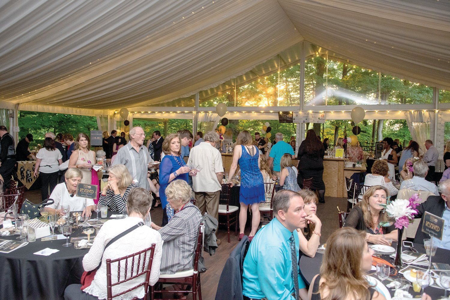 The special event tent in the Formal Gardens of the Tyler Estate at Bucks County Community College will be rocking and rolling Friday, June 7, for the first-ever Tyler Taste of Summer fundraiser, a new take on the 31-year-old Tyler Tasting Party.