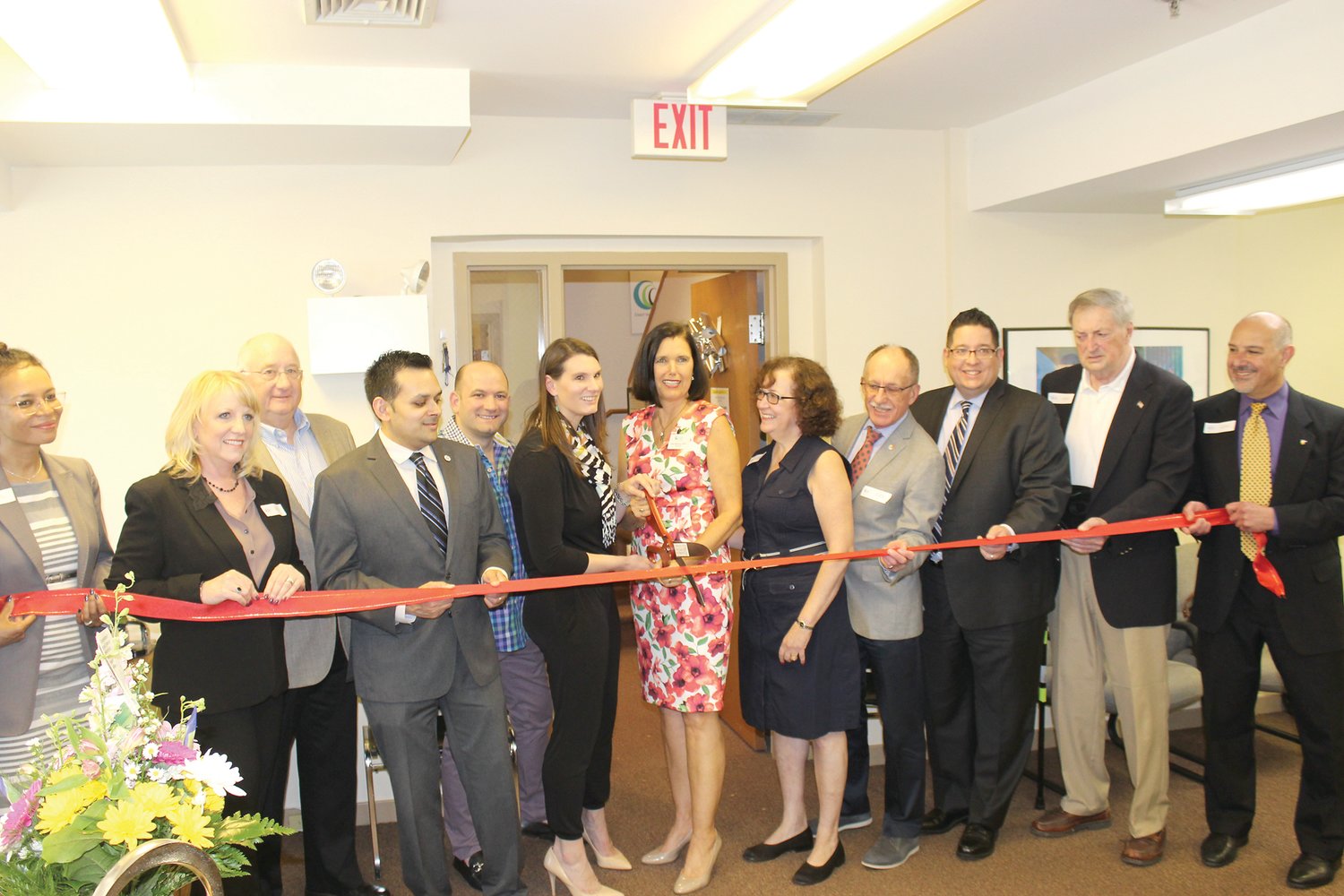 The Credit Counseling Center celebrates its 25th year at the expansion of its office in Richboro, with a ribbon cutting and reception hosted by Joan Reading, executive director, and its Board of Directors.