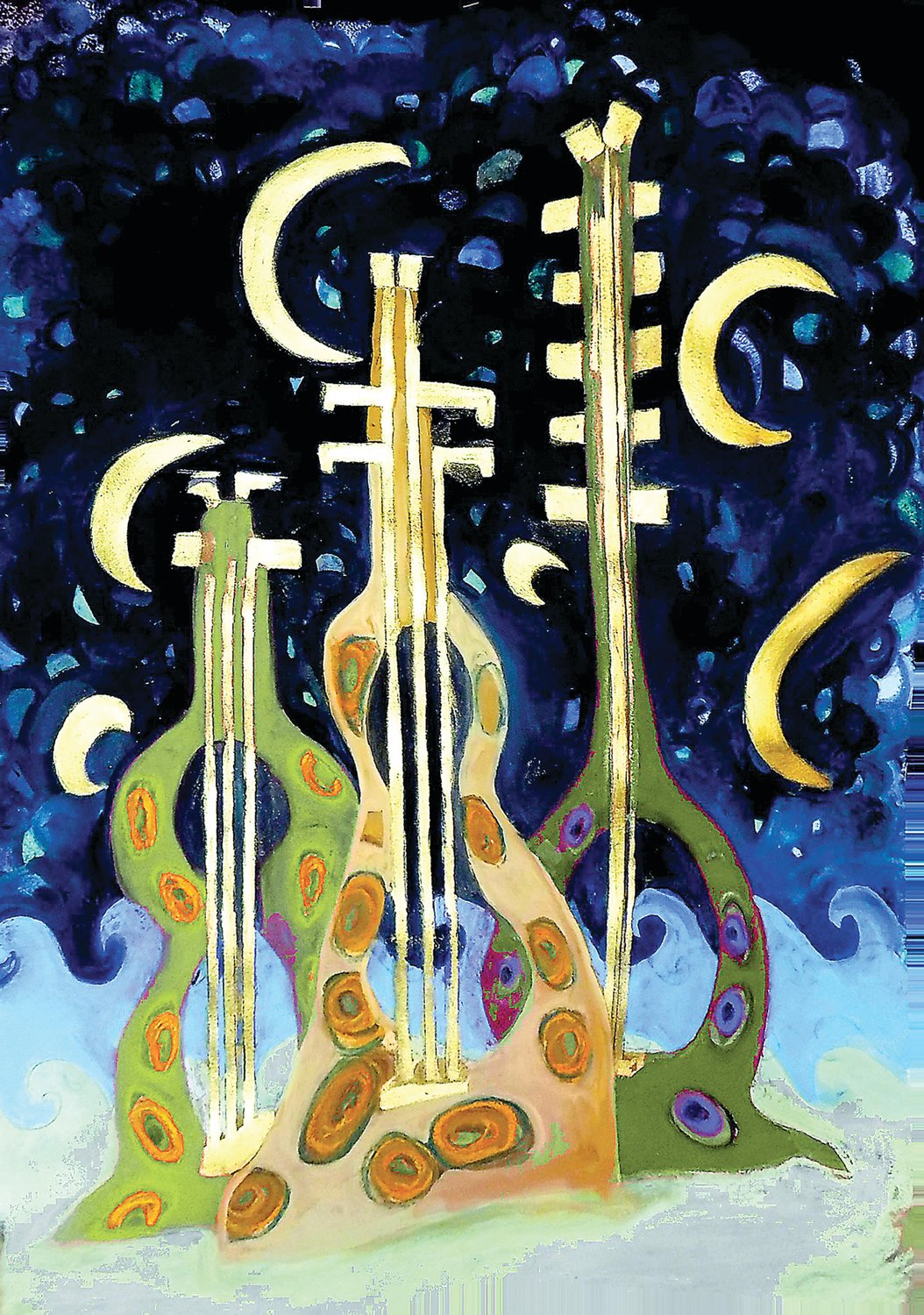 “Space Guitars” is by Polly Wood.