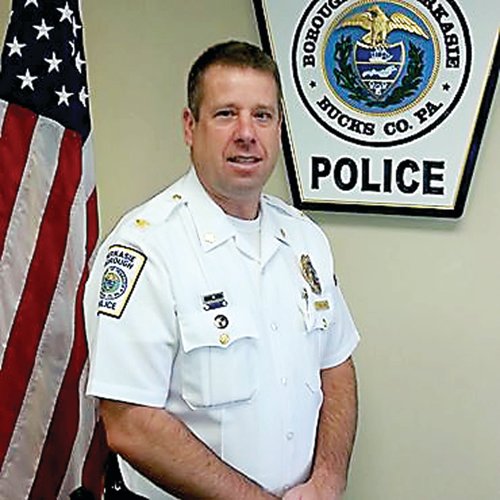 Perkasie Police chief Steve Hillias