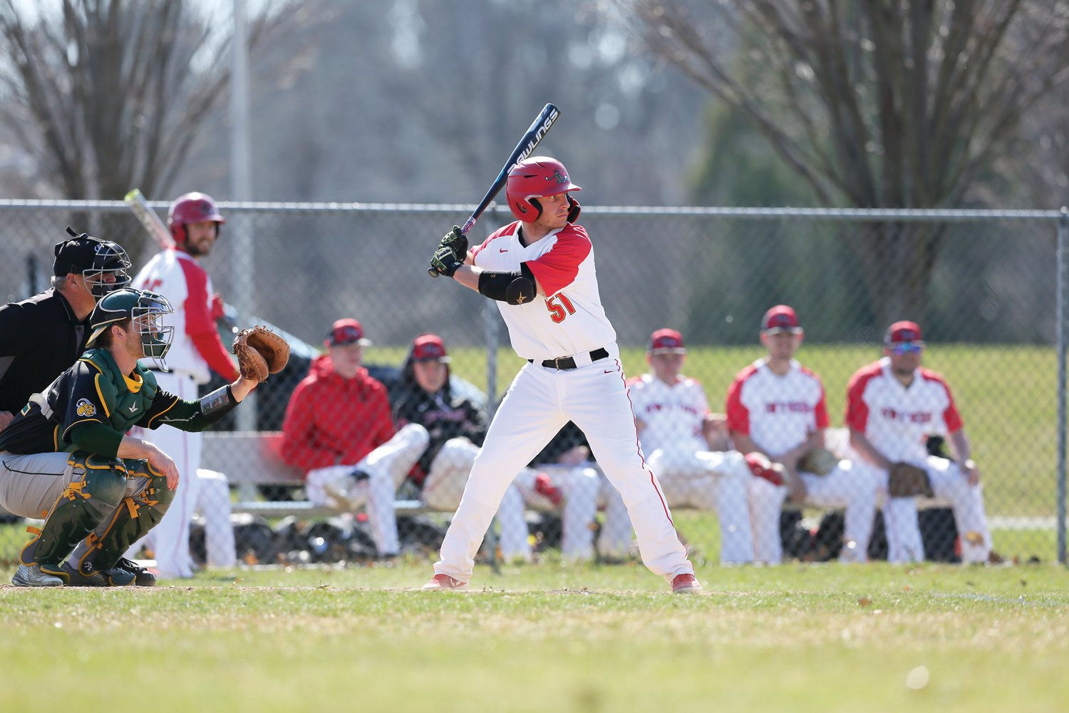Pennridge’s Dave Tatoian, a two-time All-American, leaves Gwynedd Mercy as the Griffins’ all-time leader in RBIs, total bases and intentional walks.  Photograph courtesy of Gwynedd Mercy.