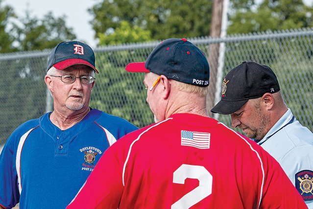 Steve Ruane, left, is retiring after 45 years of coaching in the Doylestown area.