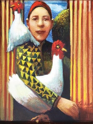 James Feehan is among the artists taking part in “Carversville, Chickens and Cars”.