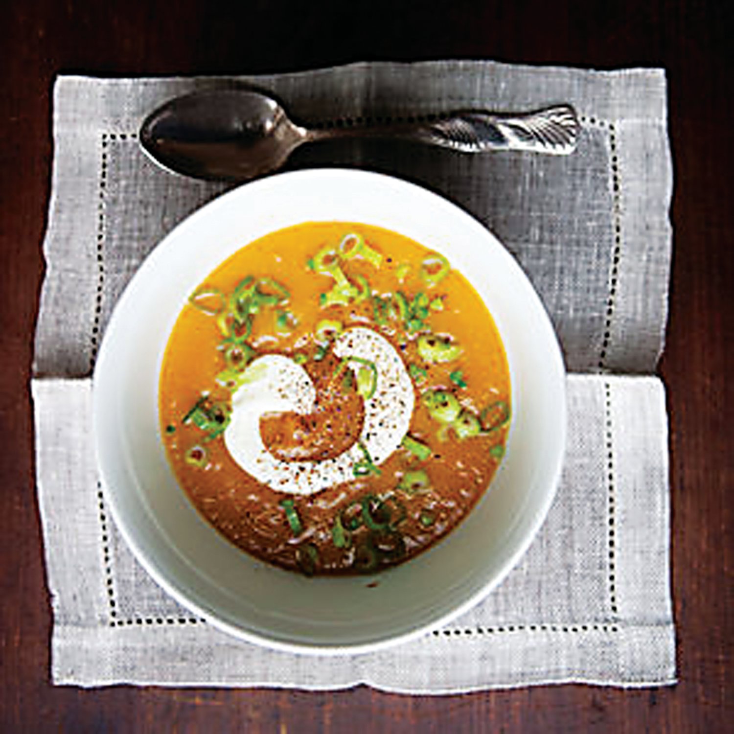 Carrot soup is from the soup chapter of the latest book by Canal House’s Christopher Hirsheimer and Melissa Hamilton.