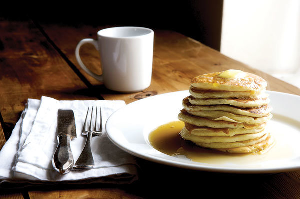Pancakes like these from the Canal House studio are an easy choice for breakfast, lunch or dinner. Or you can visit Canal House Cooks Lunch for ideas.