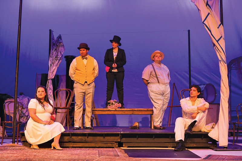 “The Fantasticks” continues at Music Mountain Theatre in Lambertville, N.J., through June 6.