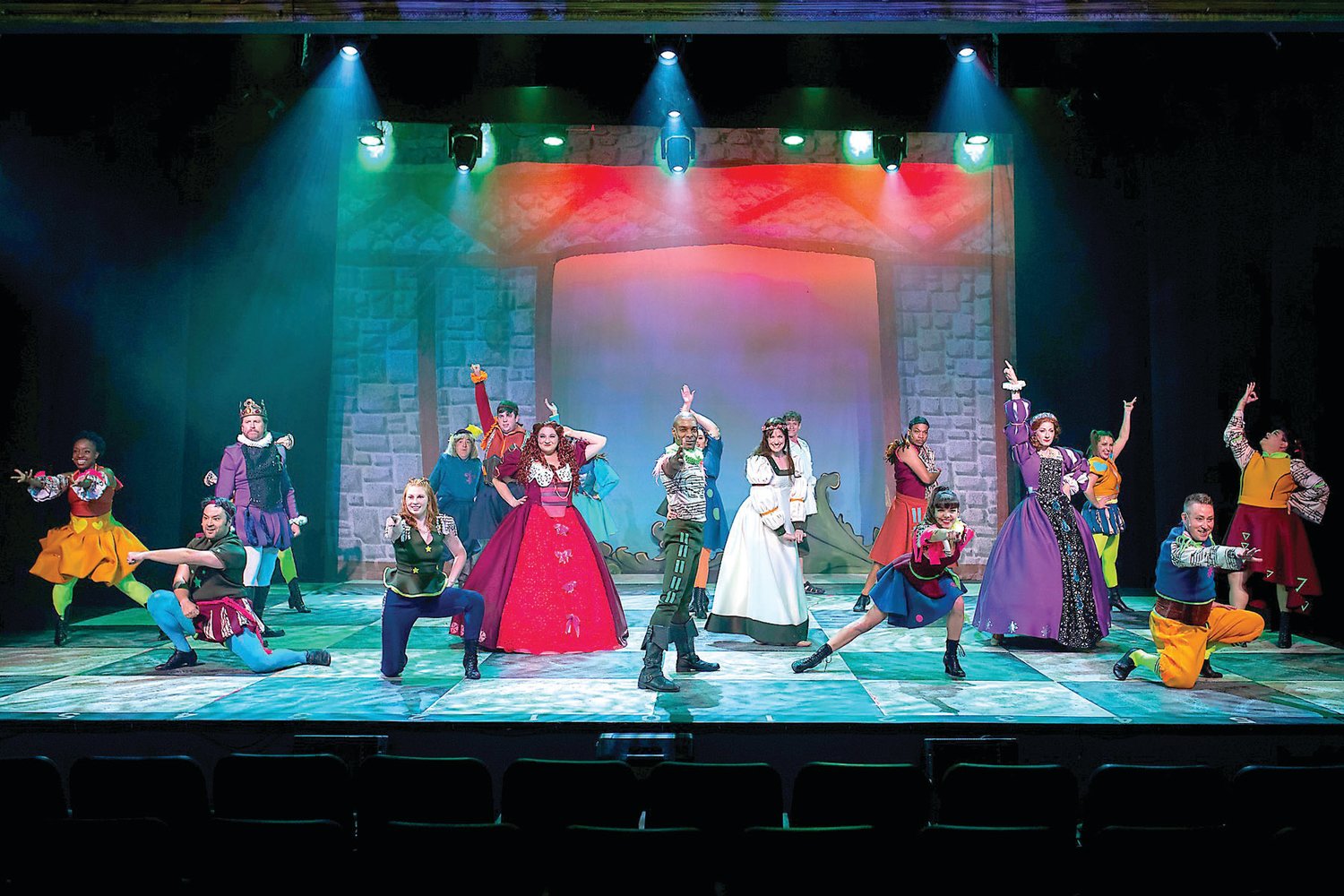 Music Mountain Theatre’s high-energy production of “Head Over Heels” has audience members dancing in their seats.