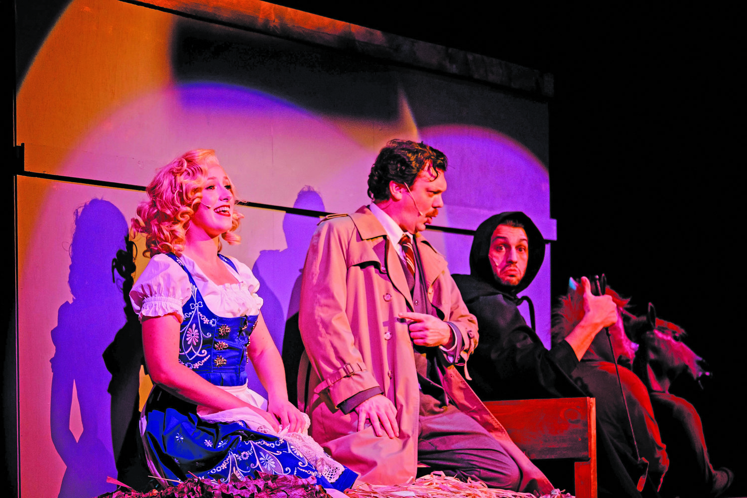 Noelle Joy Fiorentino (Elizabeth), Kevin Palardy as Young Frankenstein and Adam Zucal as Iqor.