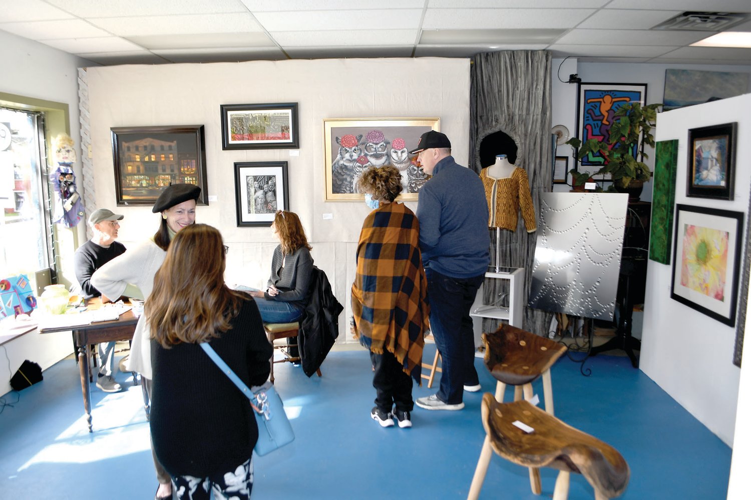 Makers Alley presents the second annual Art, Artisan, and Craft Juried Exhibition, on view through Nov. 7, at three locations in downtown Frenchtown, N.J.