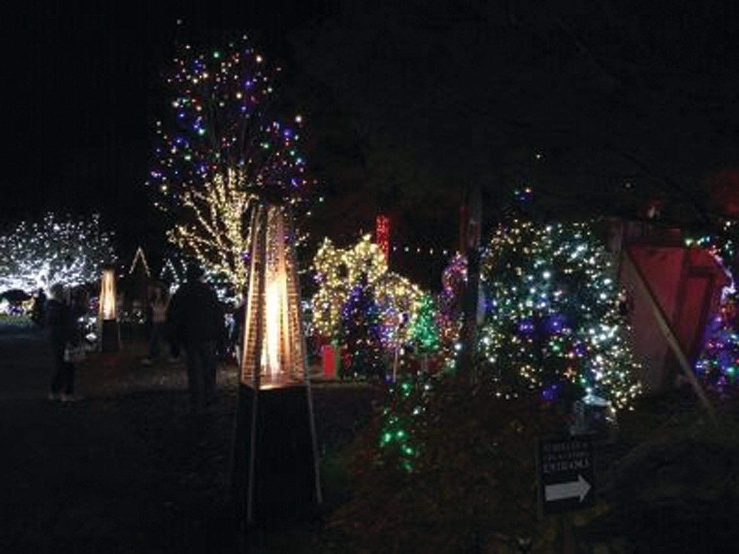 More than a million twinkling lights sparkle above the grounds of the Lehigh Valley Zoo in North Whitehall Township. The eighth annual Winter Light Spectacular is running for 35 nights until Jan. 1.