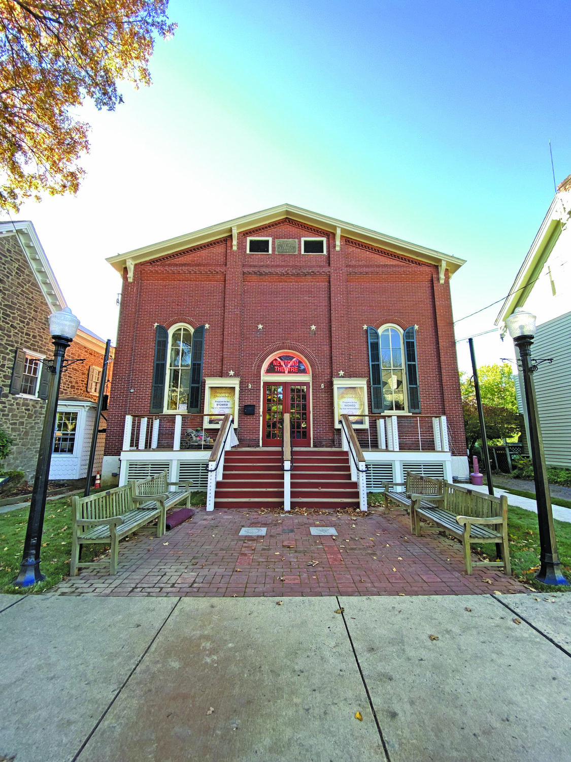 The historic Newtown Theatre