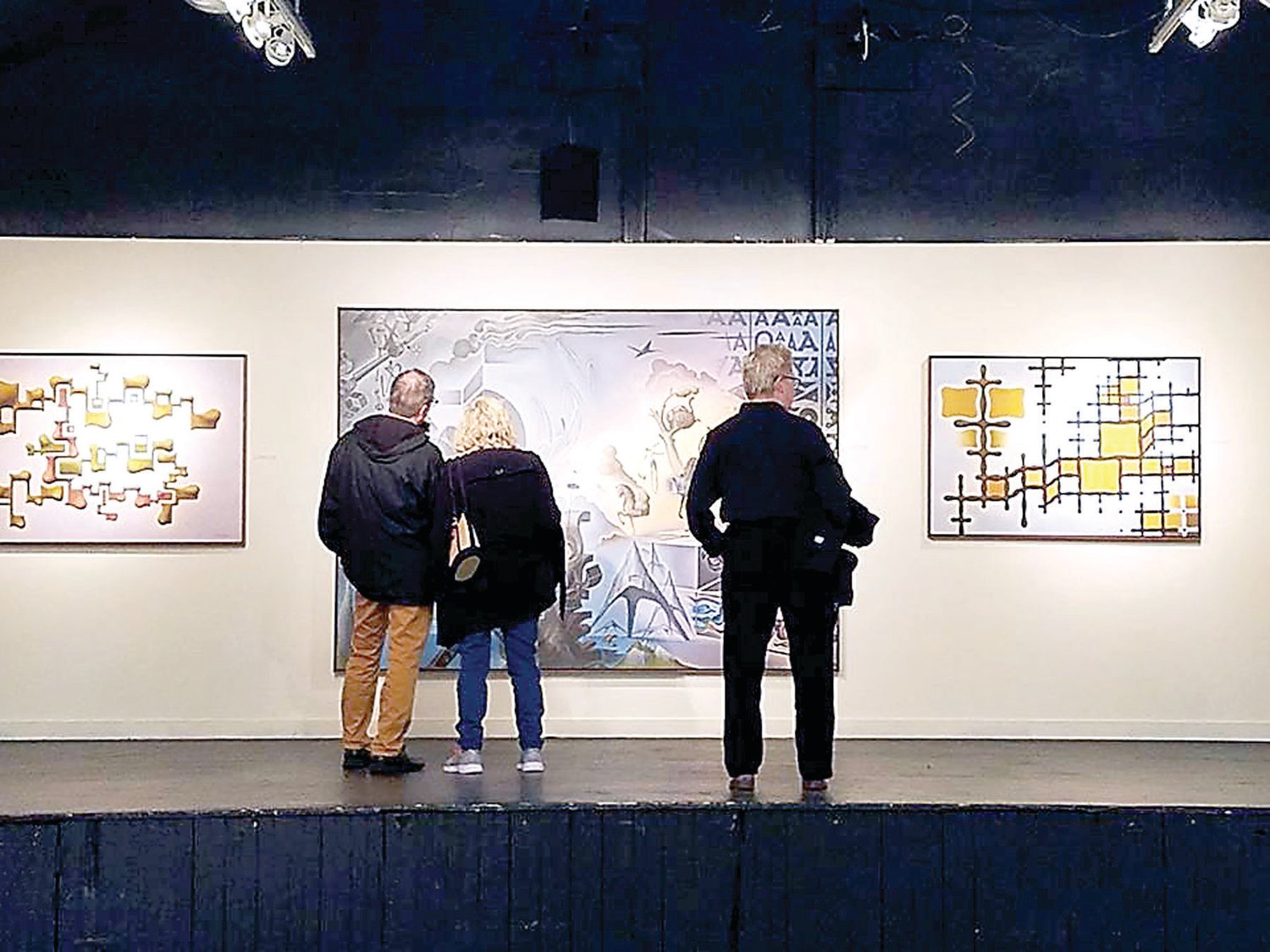 Patrons visit one of many NHA’s Gallery exhibitions.