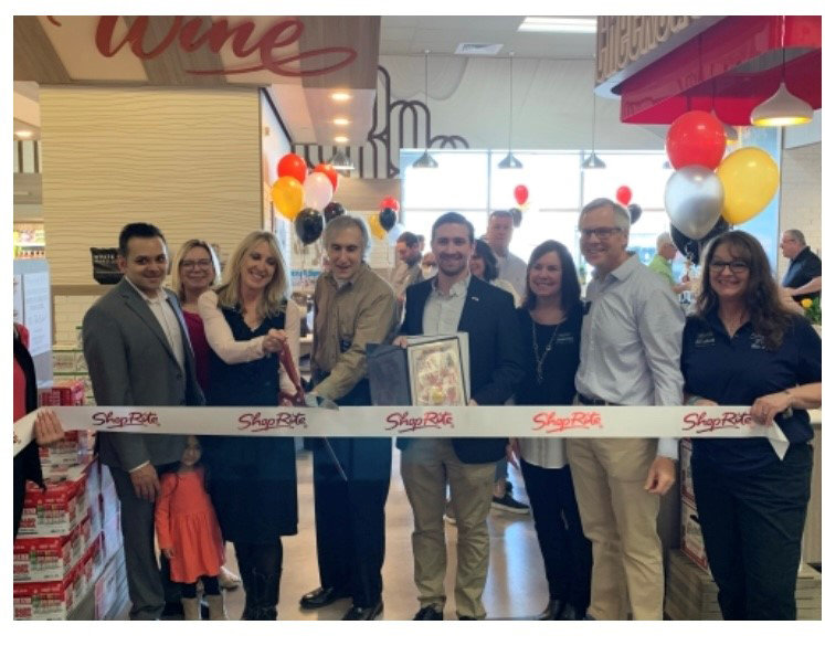 ShopRite of Yardley cuts the ribbon on a new beer and wine department and in-store café.