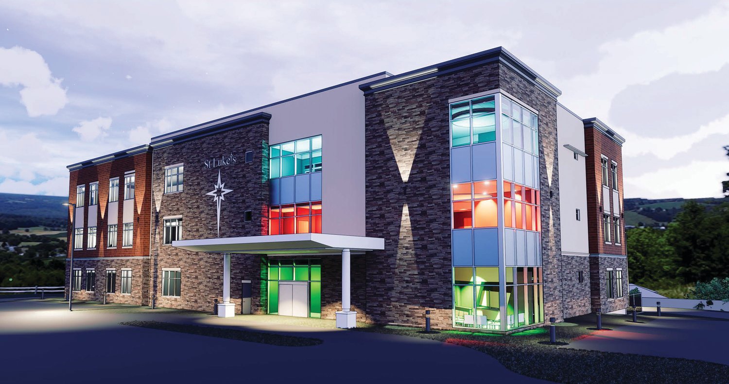 The new St. Luke’s Pediatric Specialty Center in Center Valley.