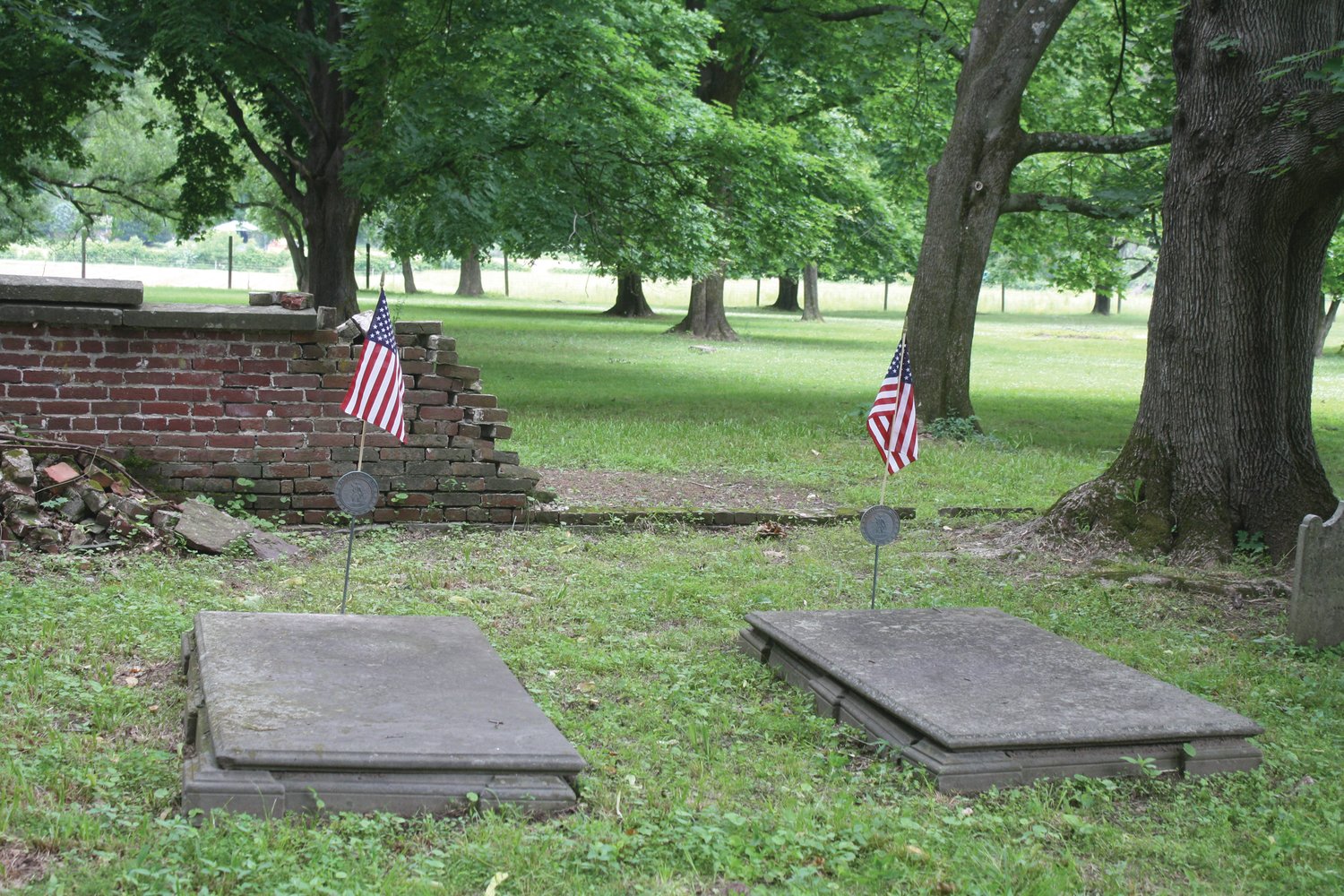 Col. Arthur Erwin is one of the Revolutionary War officers buried in the Erwin Family Cemetery along the River Road in Tinicum Township.