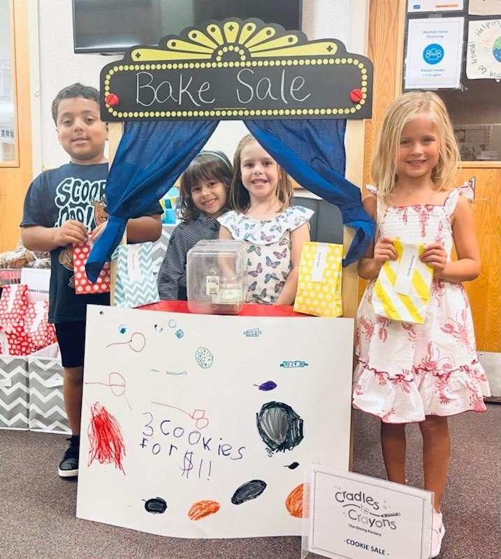 Summer campers at Chesterbrook Academy Preschool