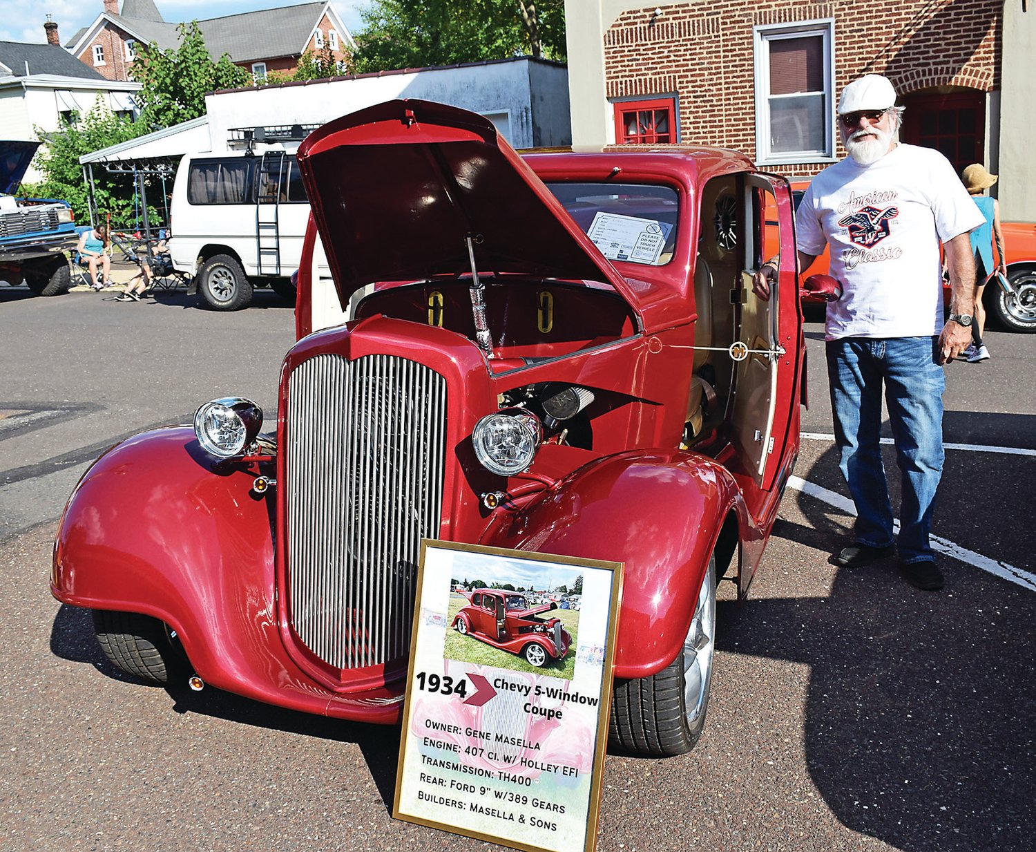 A Chevy 1934 owned by Gene Masella of Warminster.