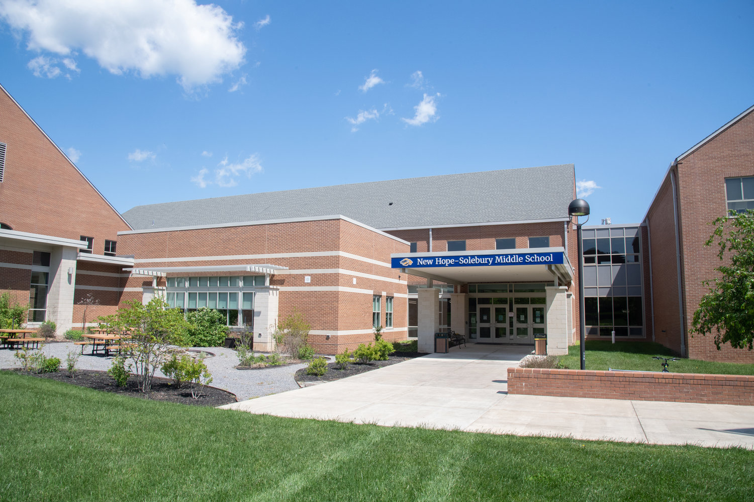 New Hope-Solebury Middle School was named a 2022 National Blue Ribbon School by the U.S. Department of Education.