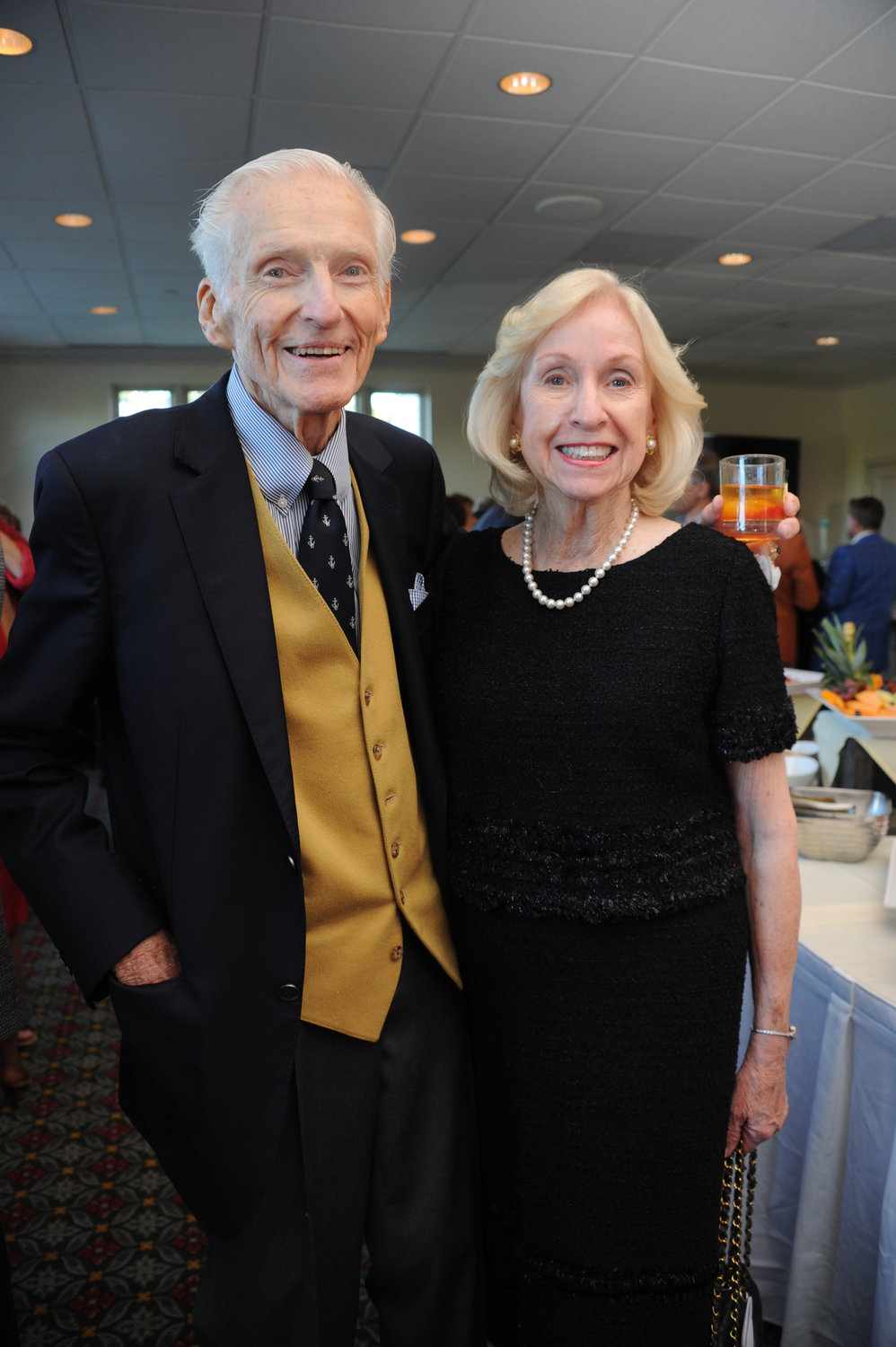 Woody Griffiths and Mary Walrond.