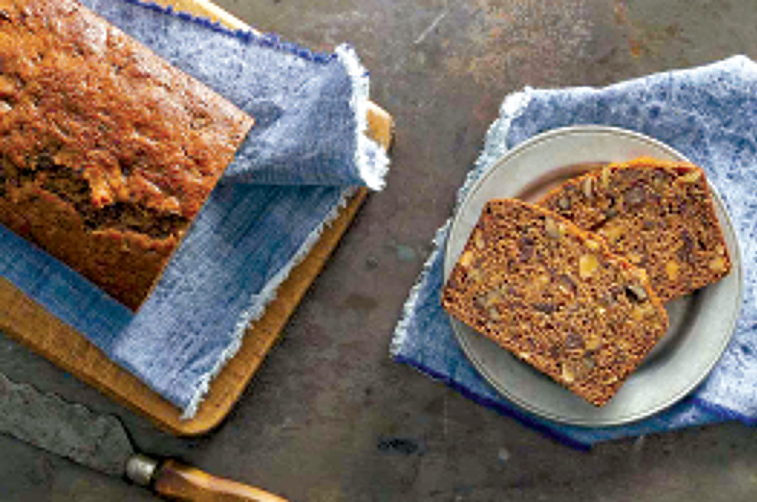 Quick breads are easy to make any time of year. This recipe features chopped dates, nuts and coffee.