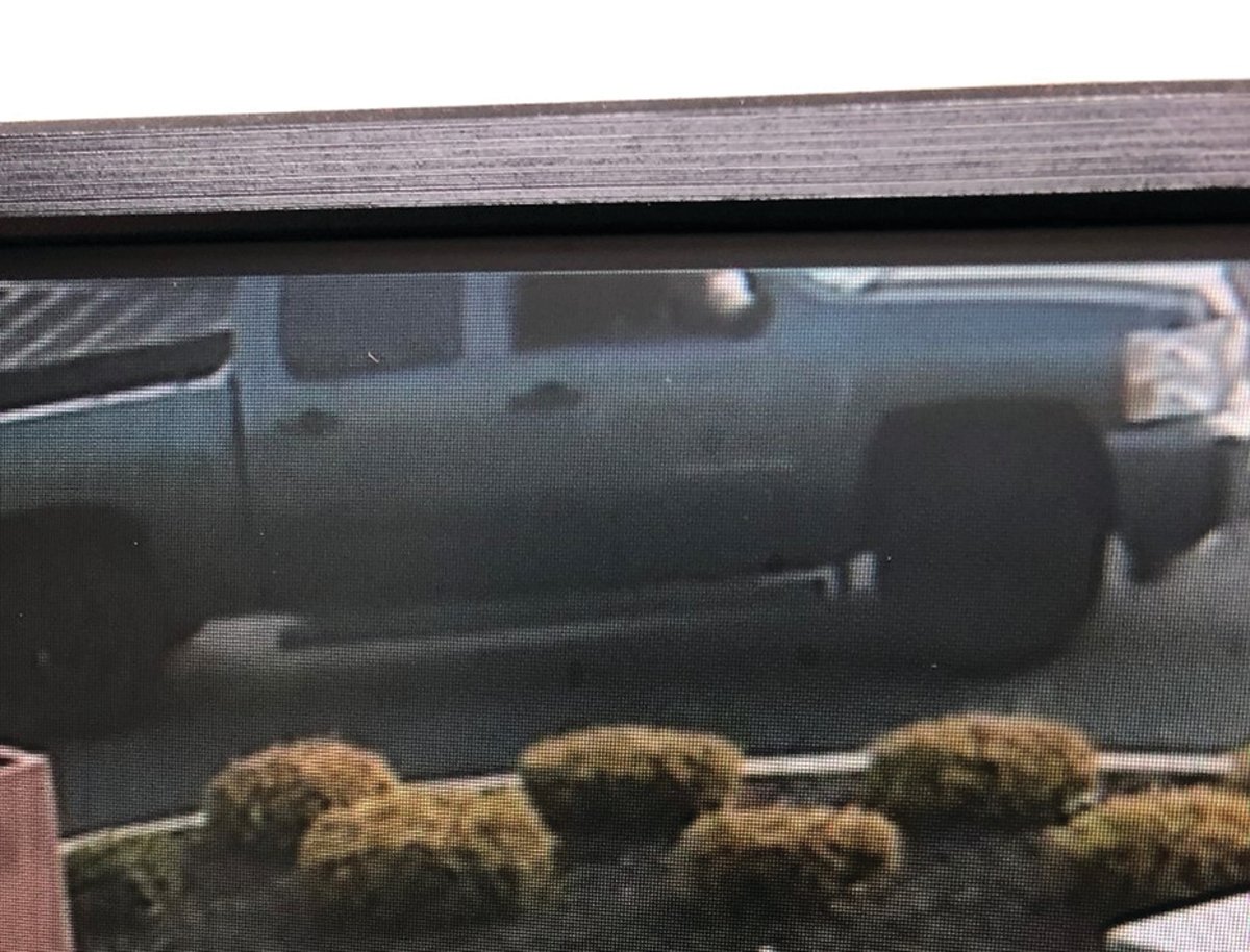 A camera captured a photograph of the side of a truck police believe was involved in a fatal hit and run in Bristol Township Sunday.