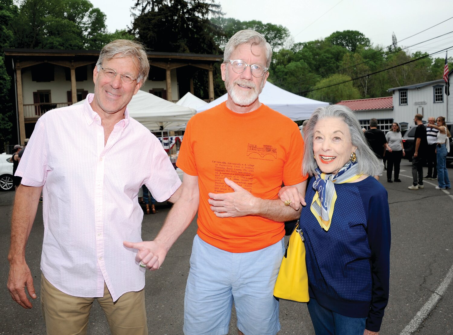 Paul Leventhal, William Holmes and Barbara Schimmell.