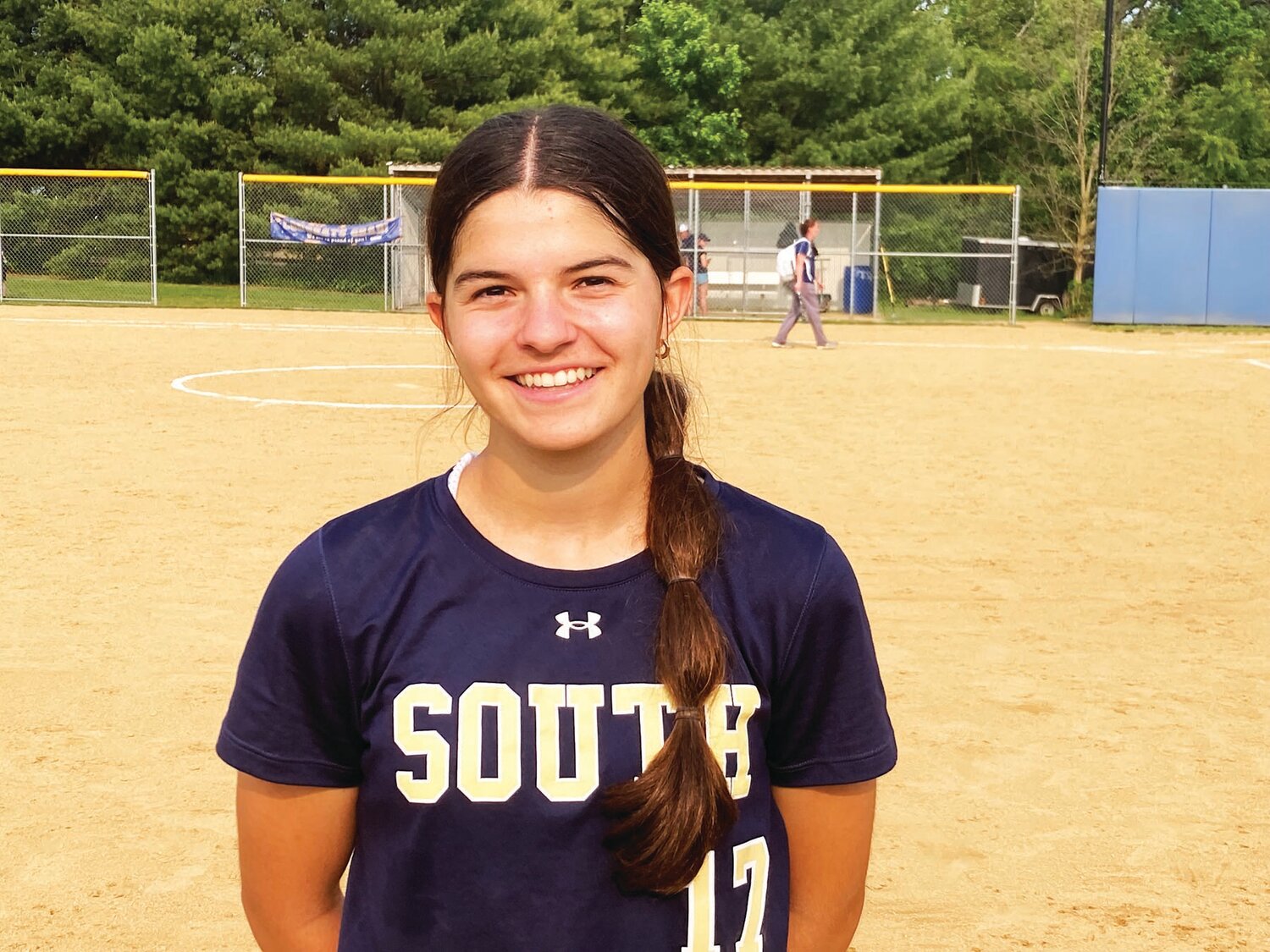 Council Rock South’s Lexi Waring pitched a complete-game one-hitter in a 6-0 District One playoff win over CR North.