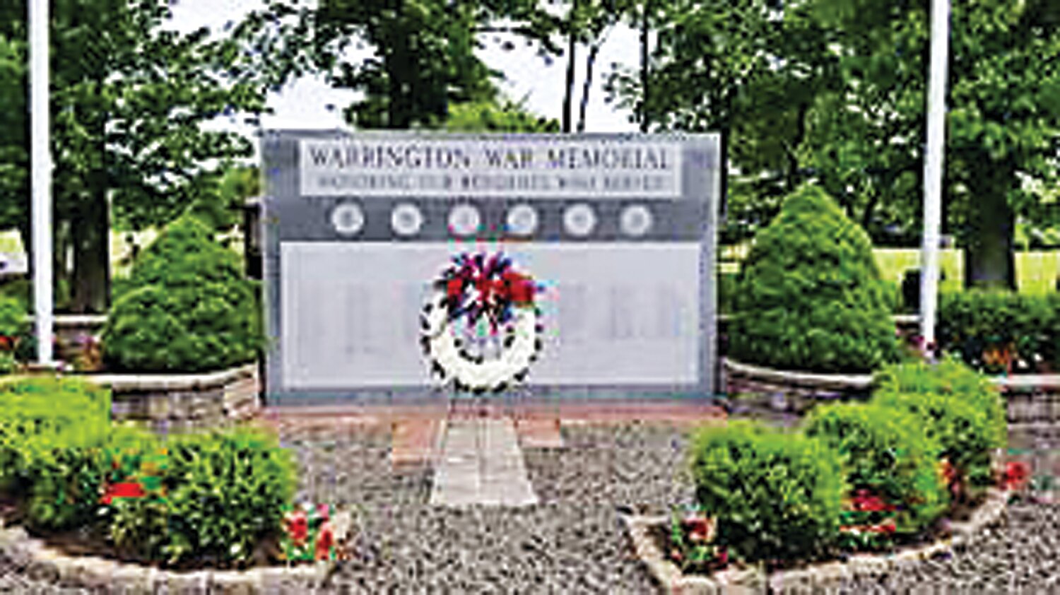 A name will be added to Warrington’s Memorial Wall at the Igoe Porter Wellings (IPW) Memorial Field during the township’s Memorial Day Ceremony.