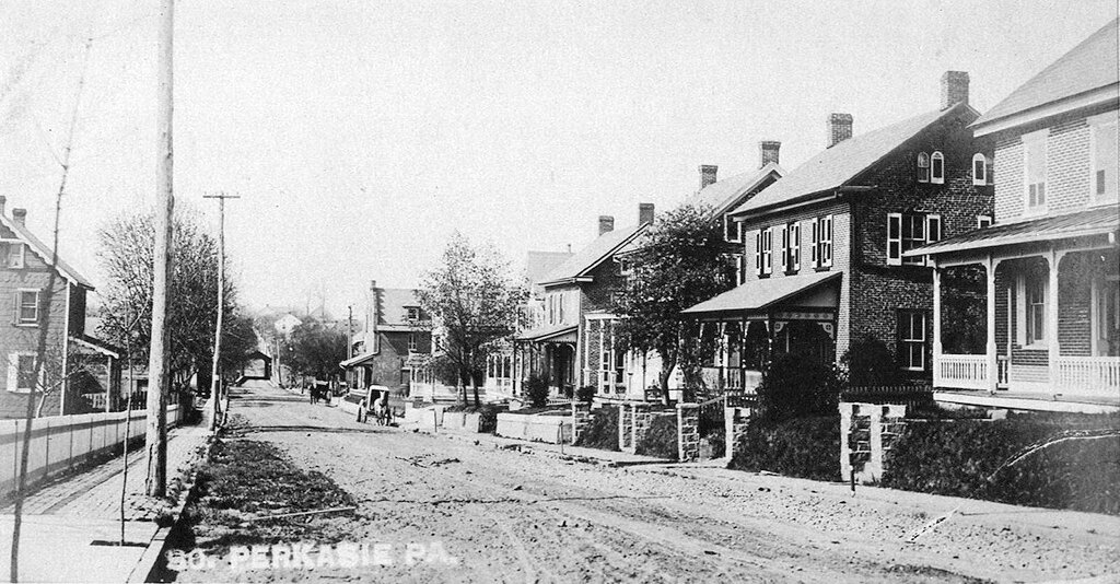 South Perkasie in the early 1900s.